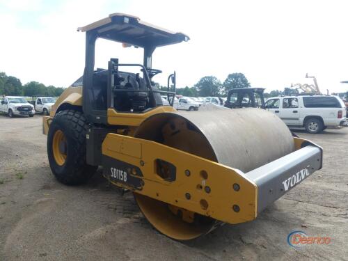 2016 Volvo SD115B Vibratory Smooth Drum Compactor, s/n S236235 Rollbar Can