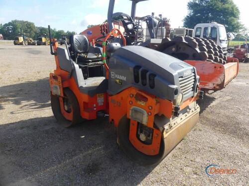 2019 Hamm HD12VV Compactor, s/n H230-2644 Canopy, Meter Shows 3048 hrs
