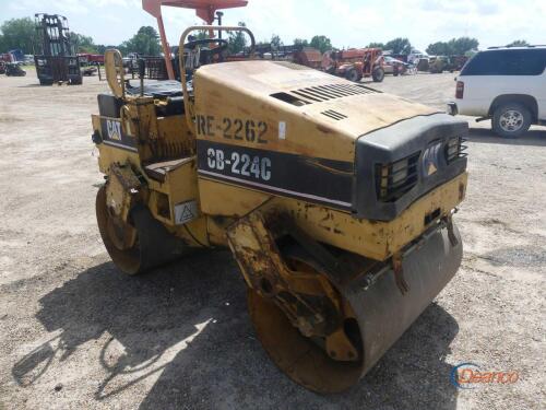 Cat CB224C Tandem Drum Roller, s/n 3AL01699
