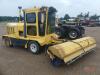 Superior SM80CT Sweeper, s/n 914195 Encl. Cab, Meter Shows 4375 hrs