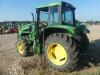 John Deere 6210 MFWD Tractor, s/n 302756L (Salvage) Cab, JD 640 Loader, No - 4