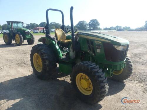 2019 John Deere 5075E MFWD Tractor, s/n 1PY5075ECLK117406 (Salvage) 3PH, P