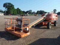 2007 JLG 400S 4WD Boom-type Manlift, s/n 0300105025: 40' Reach, 1000 lb. Cap., Deutz Diesel, Meter Shows 3905 hrs