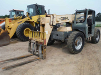 Gehl RS8-42 Telescopic Forklift, s/n 1115668: Canopy, Crab Steer, Tilt Carraige, Manual Coupler, 60" Forks, 42' Reach, 8000 lb. Cap., Meter Shows 8055 hrs