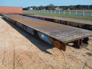 50' x 9.5' Railcar Deck: 50000 lb. Rated