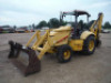 2000 Komatsu WB140-2 4WD Extendahoe, s/n F11247: Canopy, Meter Shows 2435 hrs