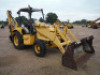 2000 Komatsu WB140-2 4WD Extendahoe, s/n F11247: Canopy, Meter Shows 2435 hrs - 2