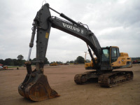 2012 Volvo EC340DL Excavator, s/n 210075: Encl. Cab, Meter Shows 7886 hrs