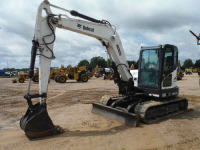 2016 Bobcat E85 Midi Excavator, s/n B34T13424: Cab, 36" Bkt., Meter Shows 2253 hrs