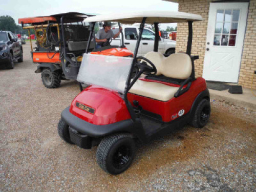 Club Car Electric Golf Cart, s/n PH1341-408836 (No Title): Canopy, Windshield, 48-volt, w/ Charger