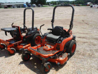 Kubota ZG222A-48 Zero-turn Mower, s/n 55758: Meter Shows 717 hrs