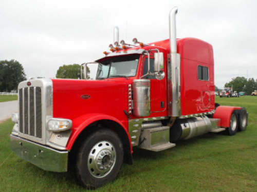 2016 Peterbilt 389 Truck Tractor, s/n 1XPXD49X4GD318327: Cummins ISX 525hp Eng., Sleeper, Odometer Shows 432K mi.