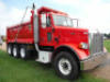 2009 Peterbilt 365 Tri-axle Dump Truck, s/n 1NPSL0EX39D771380: Cummins IXM Diesel, 8LL, Twin Screw, Beam Susp., 11R24.5 Tires on Hub Pilots, Air Pusher Axle, P/S, A/C, Jake, Hilbilt 15' Mongoose Bed, Elec. Tarp, Runs but has Blown Head Gasket, Odometer Sh - 2