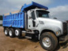 2012 Mack GU713 Tri-axle Dump Truck, s/n 1M1AX04Y6CM012764: Odometer Shows 329K mi. - 2