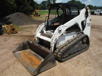 2006 Bobcat T190 Skid Steer, s/n 531612634: Open Canopy, Rubber Tracks, Meter Shows 2824 hrs