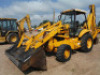 1999 JCB 215E Series 3 4WD Extendahoe, s/n 0480713: 4-in-1 Loader