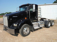 2015 Kenworth T800 Truck Tractor, s/n 1XKDD49X0FJ437386: T/A, Day Cab, 12K Front, 52K mi., Odometer Shows 551K mi.