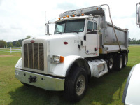 2016 Peterbilt 367 Tri-axle Dump Truck, s/n 2NPSX7TX1GM339135 (Title Delay): Cummins ISX 450 Eng., 8LL, 18K Front, 46K Rears, Ox Bodies 16' 18-yard Bed, Odometer Shows 198K mi.