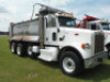 2016 Peterbilt 367 Tri-axle Dump Truck, s/n 2NPSX7TX1GM339135 (Title Delay): Cummins ISX 450 Eng., 8LL, 18K Front, 46K Rears, Ox Bodies 16' 18-yard Bed, Odometer Shows 198K mi. - 2