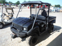 2011 Kawasaki 4010 Mule 4WD Utility Vehicle, s/n JK1AFCM12BB506003 (No Title - $50 MS Trauma Care Fee Charged to Buyer): Elec. Over Hyd. Dump Bed, Bedliner, P/S, 2000 lb. Winch, Front & Rear LED Lights, New Tires