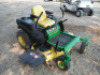 John Deere Z445 EZ Trak Zero-turn Mower, s/n M0Z445R081228: Kawasaki Eng., 54" Cut, Meter Shows 586 hrs - 2