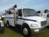 2012 Freightliner M2 Mechanic Truck, s/n 1FVACWDT7CDBL3233 (Remote in Check In Building): Cummins 6.7L Diesel, Allison Auto, Under CDL, Air Brakes, Auto Crane Bed, Auto Crane 8400 lb. Crane, Enpack Sys w/ Kubota Diesel, Hyd. Air Compressor, Generator, New - 2