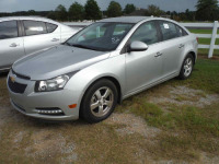 2014 Chevy Cruze Sedan, s/n 1G1PK5SB5E7247882 (Title Delay): 4-door, Odometer Shows 126K mi.