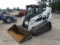 2015 Bobcat T750 Skid Steer, s/n ATF614507: Rubber Tracks, 80" Bkt., Air Ride Susp. Seat, Meter Shows 3716 hrs