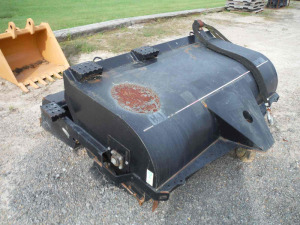 Cat BP18B Sweeper Attachment, s/n DBP00942 for Skid Steer