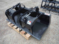 Unused Stout HD72-FB Grapple Bucket w/ Skid Steer Quick Attach