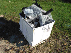 Cart containing ATV Parts