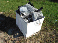 Cart containing ATV Parts