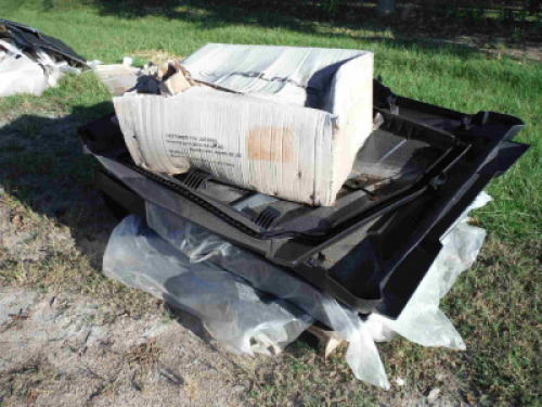 Pallet of ATV Parts