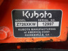 Kubota Z726XKW Zero-turn Mower, s/n 12997: 60" Cut, Kawasaki FX801V Eng., Meter Shows 246 hrs - 6