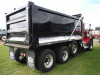 2022 Kenworth T800 Tri-axle Dump Truck, s/n 3BKDL40X8NF124514: Cummins X15 450V Eng., Eaton Fuller 8LL, Tarp, FET is Paid, Full Factory Warranty, Odometer Shows 160 mi. - 3