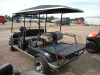 Club Car Golf Cart, s/n KG1334-389653 (No Title): 4-passenger, Gas Eng., Canopy, Stereo - 4