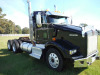 2012 Kenworth T800 Truck Tractor, s/n 1XKDDP9X2CJ329235: T/A, Day Cab, Paccar 12.9L Eng., 12K Front, 40K Rears, Odometer Shows 434K mi. - 2