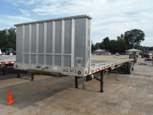 2008 Chapparal 48' Flatbed Trailer, s/n 1C92F48208M949499