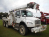 2009 Freightliner M2-106 Truck, s/n 1FVHCYBSX9HAL9854: T/A, Auto, Altec Aerial Unit, w/ Pole Clamp, Odometer Shows 104K mi. (Owned by Alabama Power) - 2