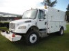 2009 Freightliner M2-106 Truck, s/n 1FVACXBS89HAE1528: Diesel, Auto, Maintainer Enclosed Body, Tommy Lift, Taylor Generator w/ 3-cyl. Diesel Eng., Odometer Shows 143K mi., (Owned by Alabama Power)