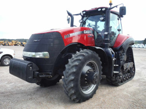 2019 CaseIH 340 Magnum AFS MFWD Tractor, s/n JRF04131 (Monitor in Office): C/A, Front Weights, IF420/85R38 Fronts, Rear Crawler Tracks, Quick Connect, Drawbar, PTO, 4 Hyd Remotes, Meter Shows 748 hrs