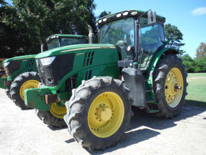 2013 John Deere 6170R MFWD Tractor, s/n 1RW6170RVDR008366: C/A, Power Quad 16x16, Meter Shows 6491 hrs