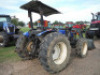 New Holland TN75 MFWD Tractor, s/n 001317005: Quicke Q720 Loader, Quick Connect Hay Spear, Bad Clutch, Meter Shows 3140 hrs - 3