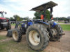 New Holland TN75 MFWD Tractor, s/n 001317005: Quicke Q720 Loader, Quick Connect Hay Spear, Bad Clutch, Meter Shows 3140 hrs - 4