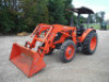 Kubota M7060D MFWD Tractor, s/n 50135: Rollbar Canoy, LA1154 Loader w/ Bkt., 3PH, PTO, Drawbar, 2 Hyd Remotes, Meter Shows 844 hrs