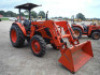 Kubota M7060D MFWD Tractor, s/n 50135: Rollbar Canoy, LA1154 Loader w/ Bkt., 3PH, PTO, Drawbar, 2 Hyd Remotes, Meter Shows 844 hrs - 2