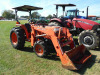 Kubota L4300 MFWD Tractor, s/n 52642: 4-cyl. Diesel, LB552 Loader w/ Bkt., Canopy, 540 PTO, 3PH, Drawbar, Meter Shows 941 hrs - 2