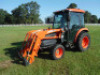 Kioti DK40SE MFWD Tractor, s/n MH1500152: C/A, Kioti KL401 Loader w/Bkt., Meter Shows 663 hrs - 6