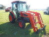 Kioti DK40SE MFWD Tractor, s/n MH1500152: C/A, Kioti KL401 Loader w/Bkt., Meter Shows 663 hrs - 7