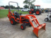 Kubota BX23MLB MFWD Tractor, s/n 68987: Loader, Backhoe Attachment, Meter Shows 601 hrs - 2